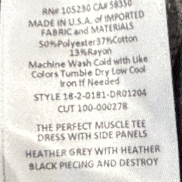 Current Elliot The Perfect Muscle Tee Maxi Tank Dress - Picture 14 of 15